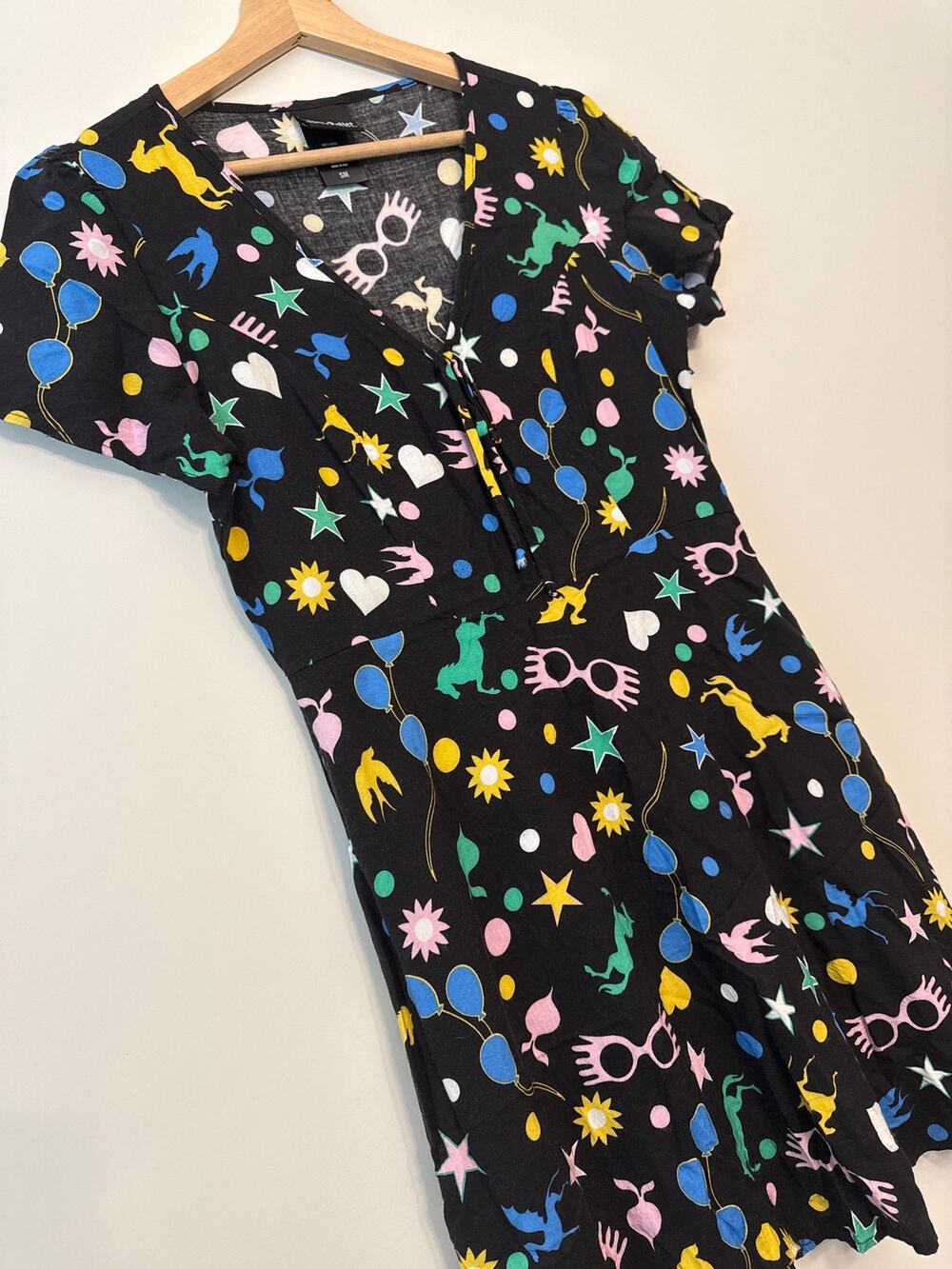 Harry Potter Brand Novelty Print Dress – Size Small